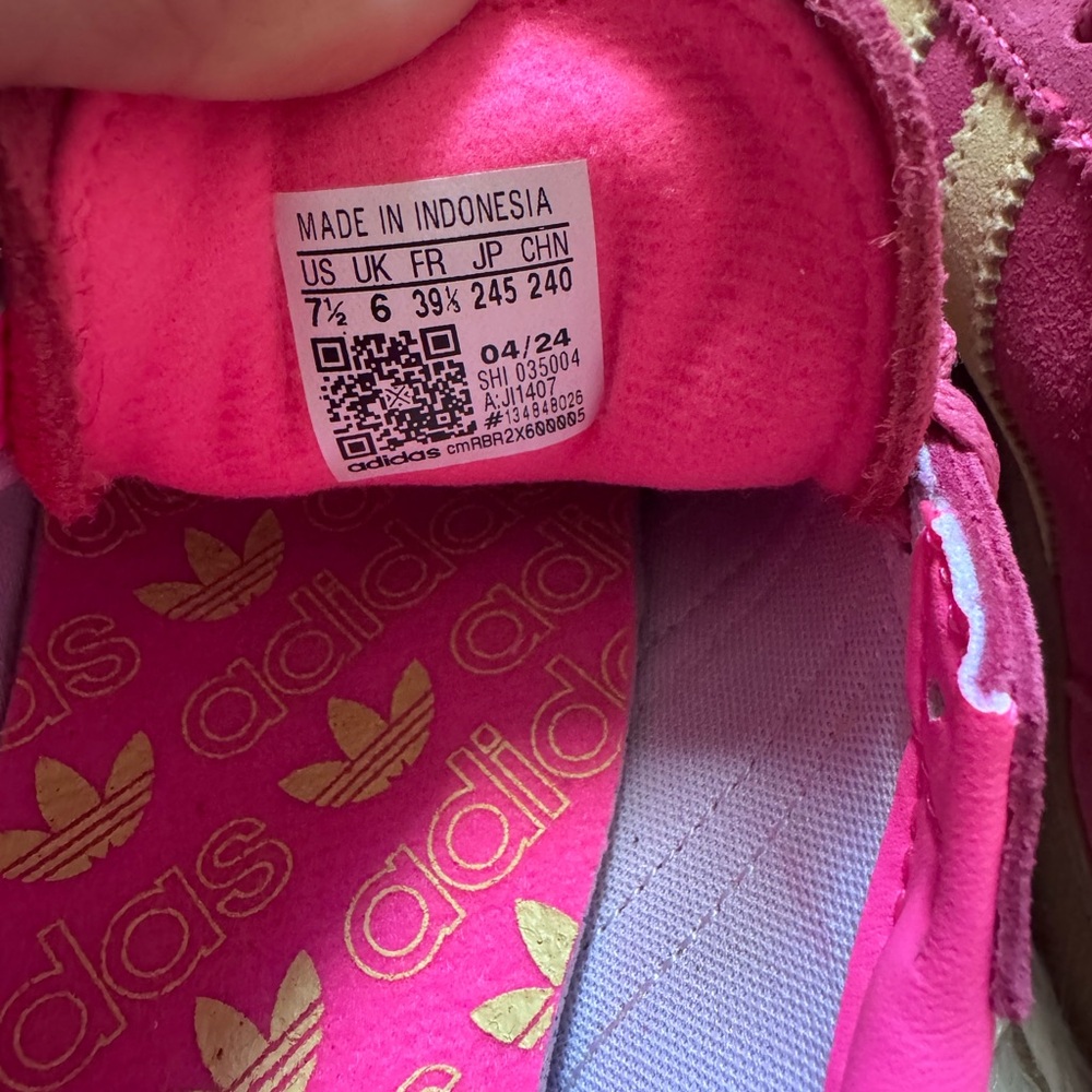 Adidas Fuchsia Handball Spezial Sneakers - Picture 5 of 6